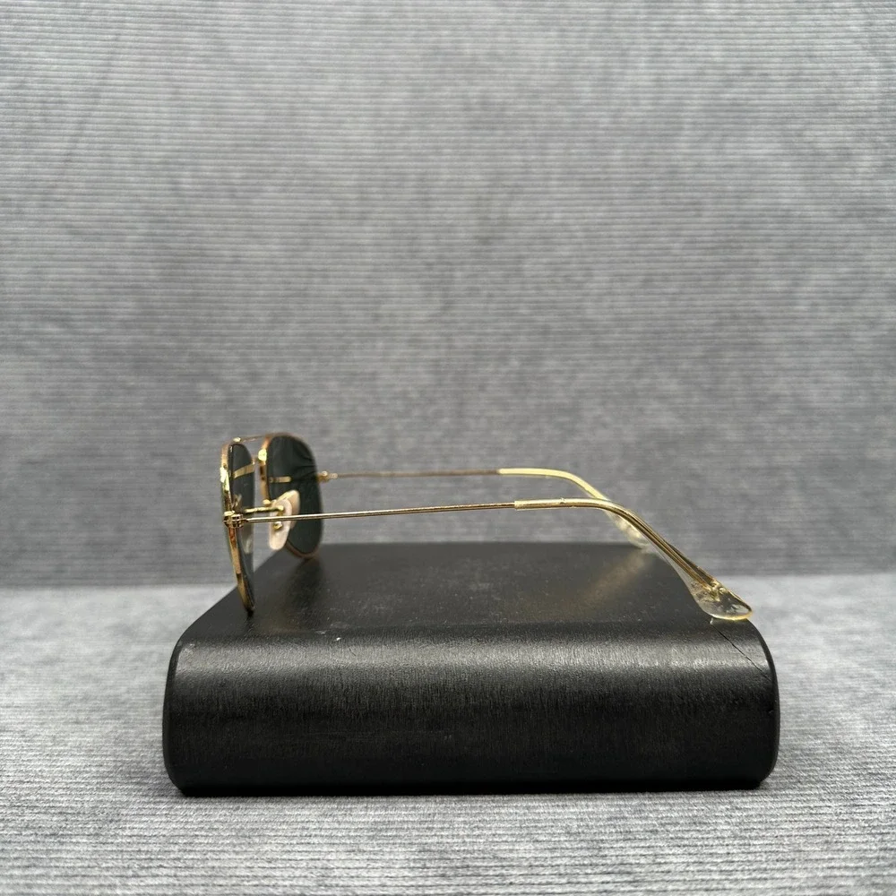 Ray-Ban Aviator Gold Metal Frame Y2K Sunglasses Green Lens RB3025 Classic 58mm